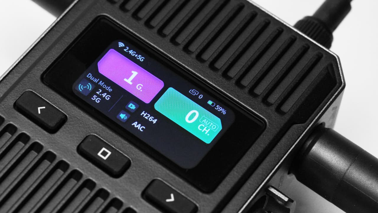 Accsoon CineView II SDI frequencies