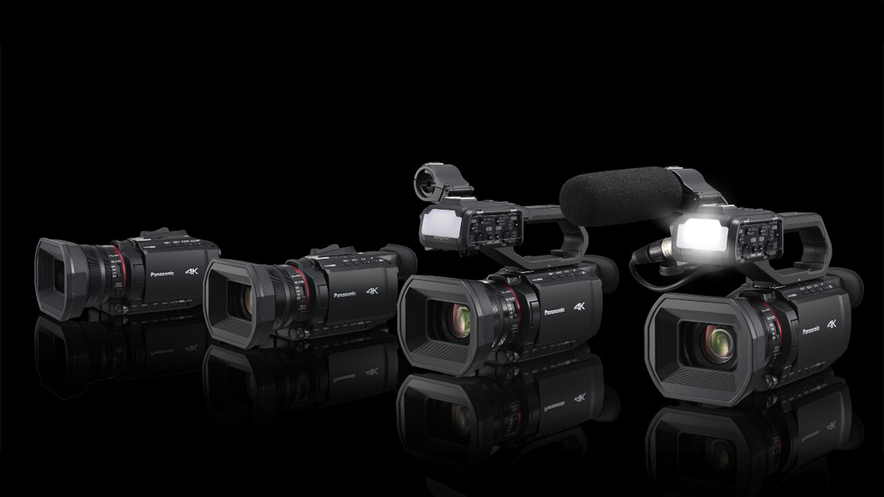 Four New Professional Camcorders