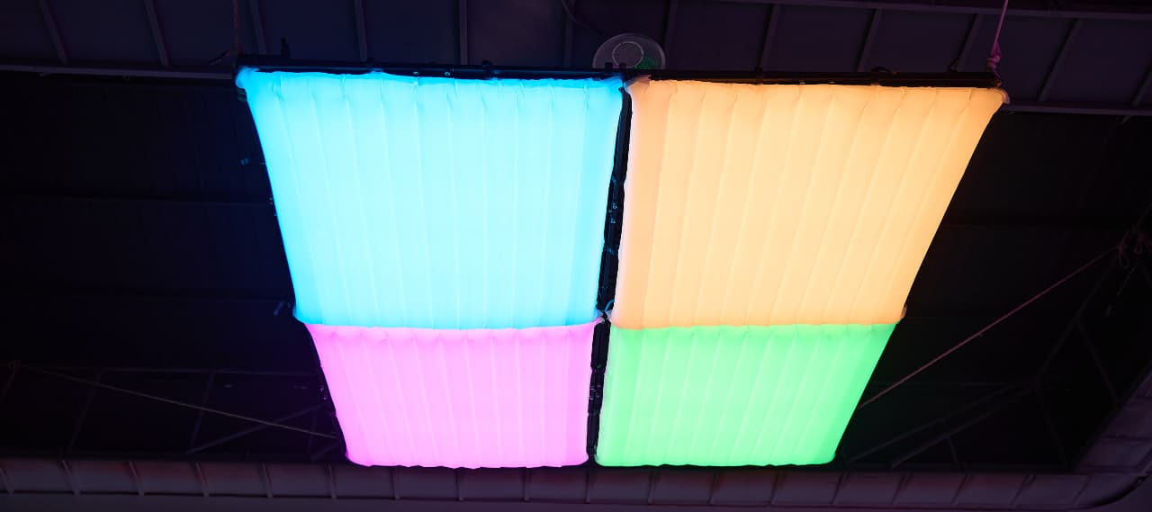 Godox Full Color RGB Flexible LED Mat Series airbox