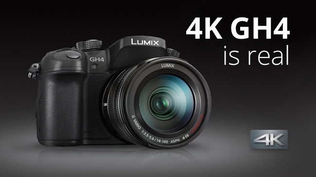 gesmolten barst Beenmerg The 4K Panasonic GH4 is here. You can even get 4K SDI out of this thing!