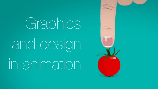 Graphics and design in animation