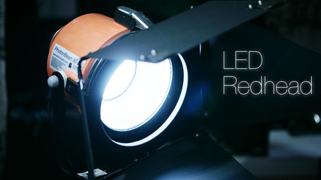 led redhead light