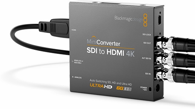 RedShark Reviews: Blackmagic Mini 6G-SDI to HDMI 4K Converter