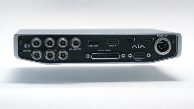 Io 4K Plus: AJA's cutting edge HDR capable external I/O device 