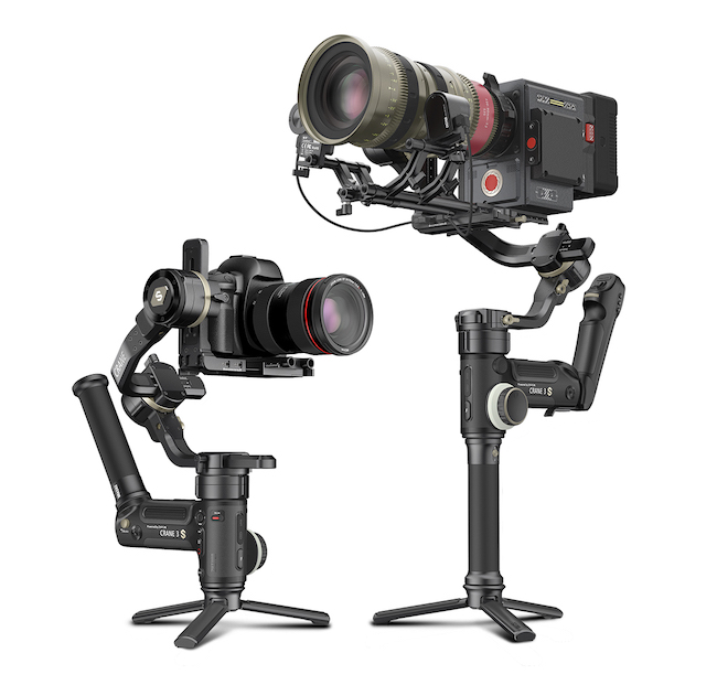 Zhiyun's CRANE 3S is designed for heavier payloads