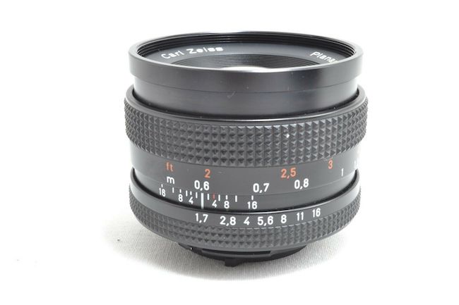 Zeiss 'Contax' Planar 50mm f/1.7, a fast, lightweight & low cost