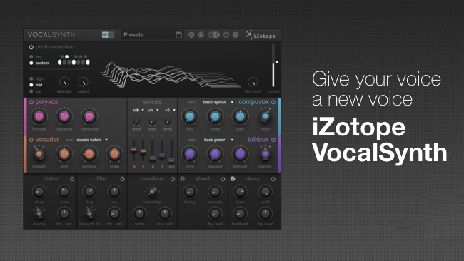 download iZotope VocalSynth 2.6.1 free