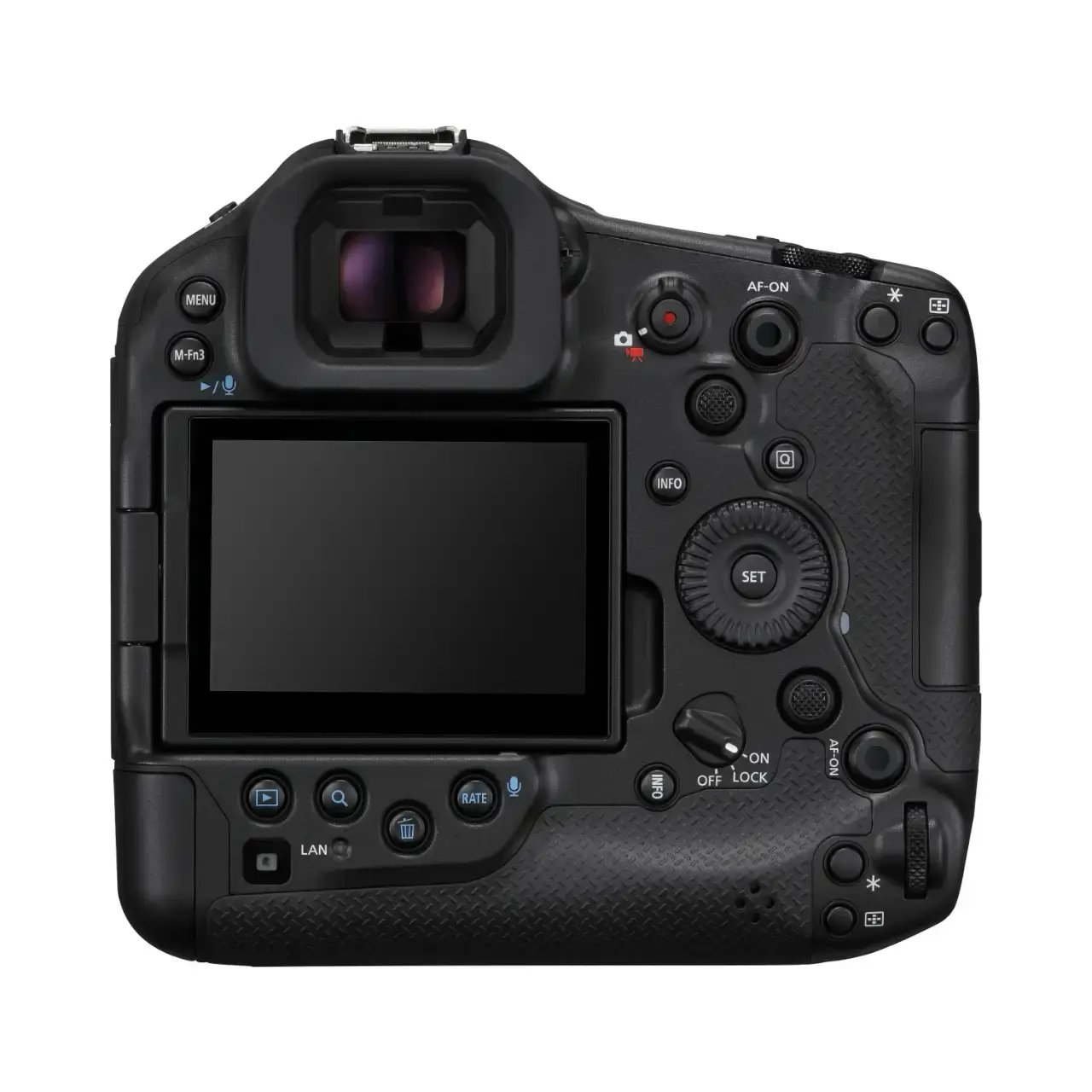 canon eos-r1 rear