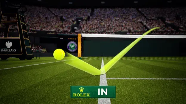 Hawk-Eye's eagle eye on Wimbledon tennis