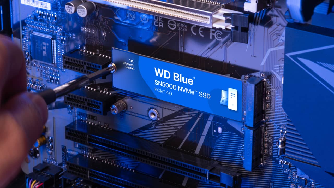 The new WD Blue SN5000 is available now at Western Digital, with broader availability expected in early July. 