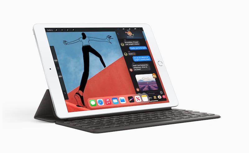 8th generation iPad. Image: Apple.