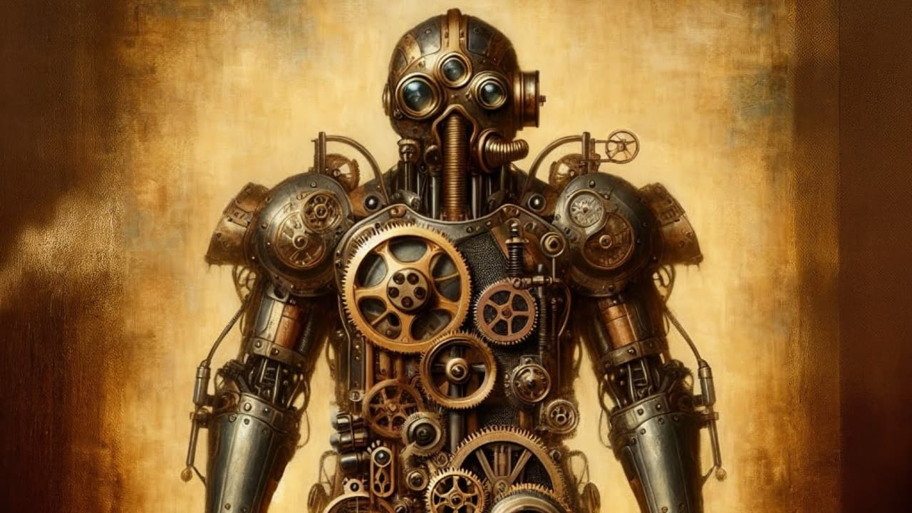 Steam powered robot: 